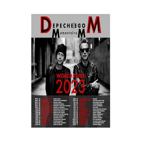 depeche mode memento mori tour 2023